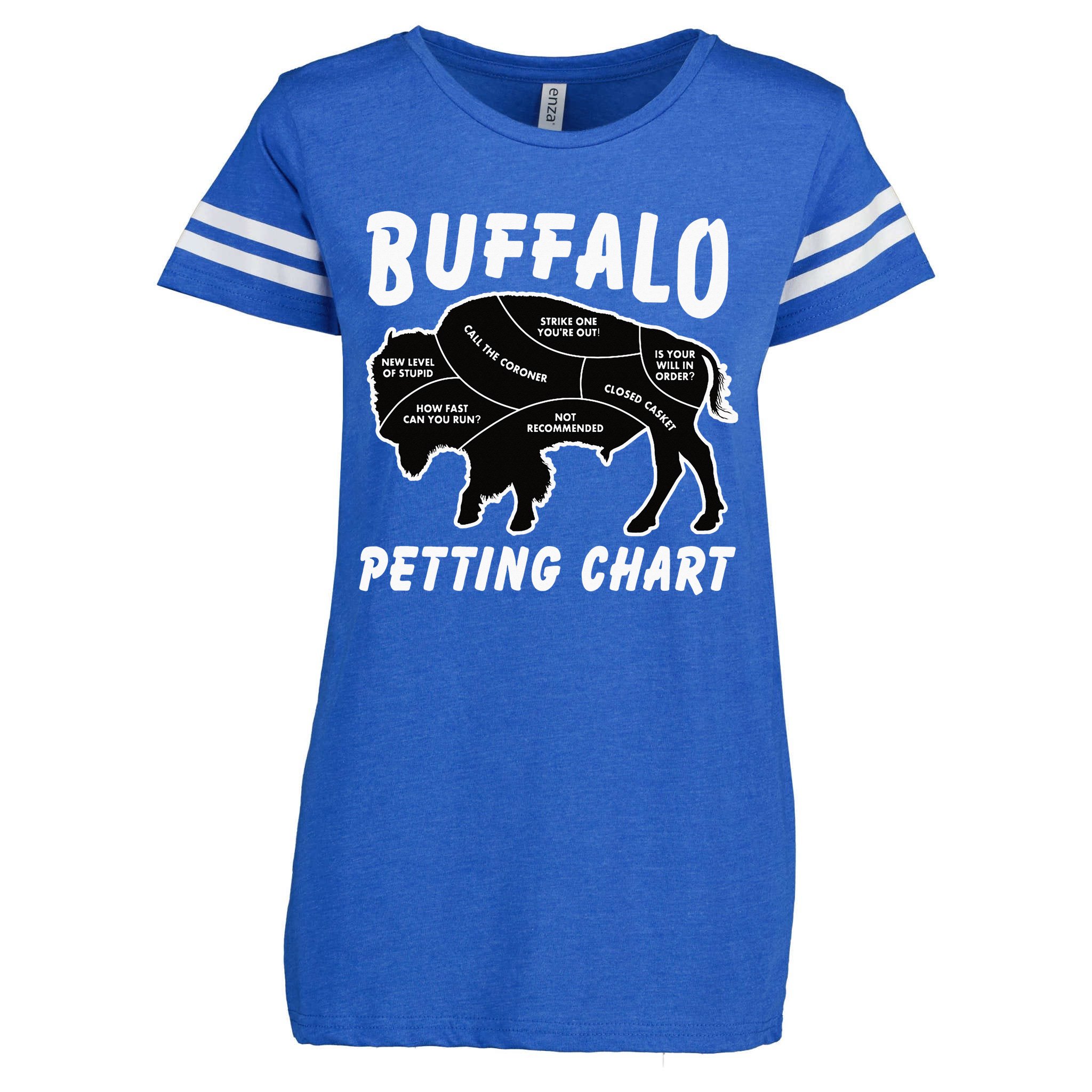 Youth Buffalo Bisons Champion Royal Jersey T-Shirt