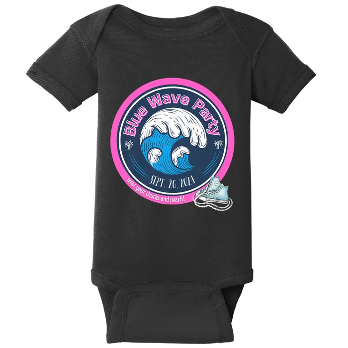 Blue Wave Party Washington County Democratic Party 2024 Baby Bodysuit