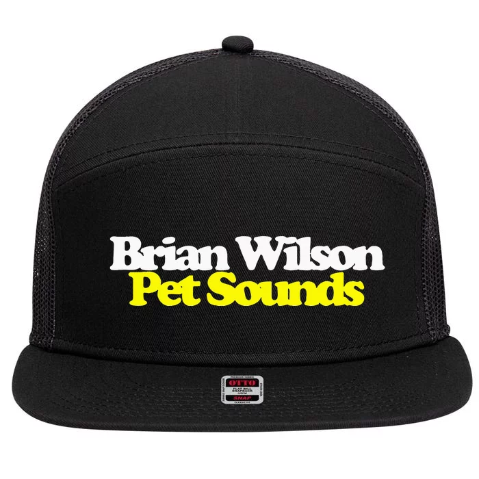 Brian Wilson – Pet Sounds 7 Panel Mesh Trucker Snapback Hat