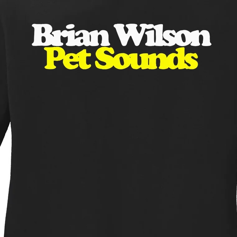 Brian Wilson – Pet Sounds Ladies Long Sleeve Shirt