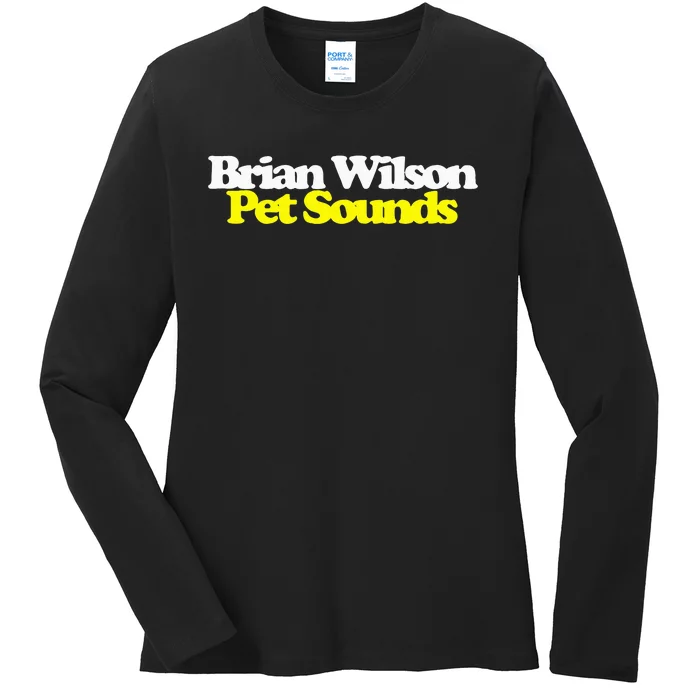 Brian Wilson – Pet Sounds Ladies Long Sleeve Shirt