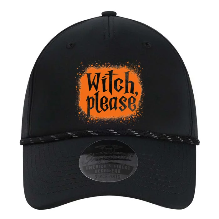 Bleached Witch Please Funny Halloween Witch Costume Performance The Dyno Cap