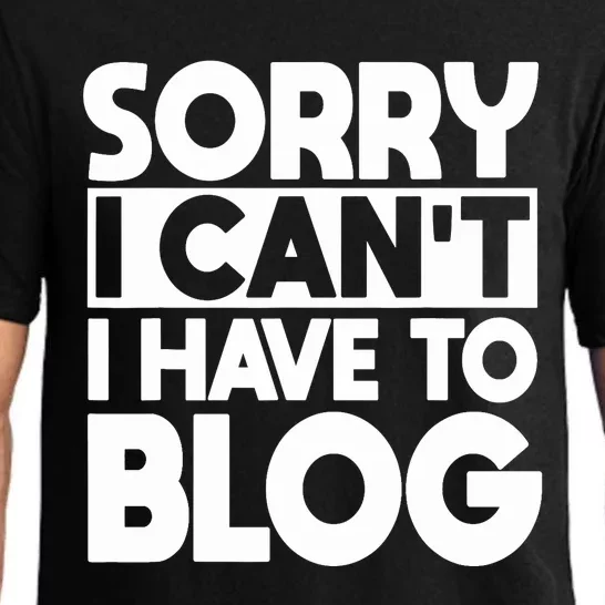 Blogger Writer Publisher Blog Content Creator Blogmaster Pajama Set