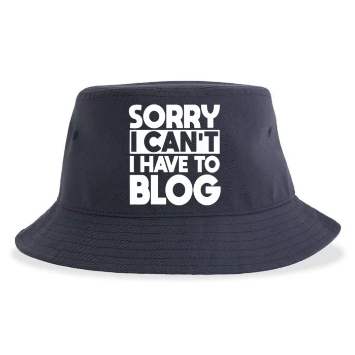 Blogger Writer Publisher Blog Content Creator Blogmaster Sustainable Bucket Hat