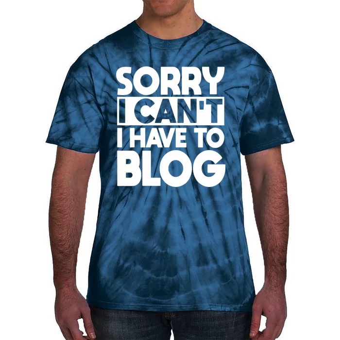 Blogger Writer Publisher Blog Content Creator Blogmaster Tie-Dye T-Shirt