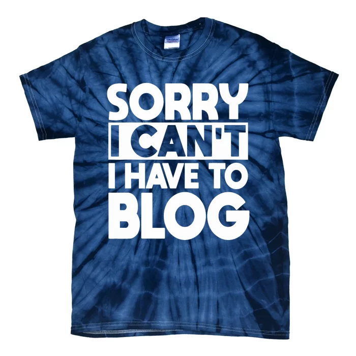 Blogger Writer Publisher Blog Content Creator Blogmaster Tie-Dye T-Shirt