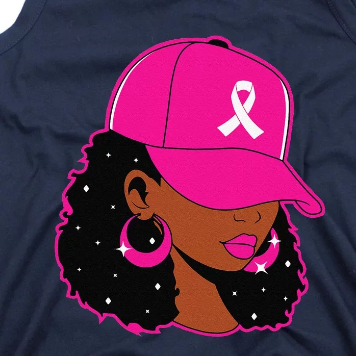 Black Women P.Ink Breast Cancer Awareness Warrior Gift Tank Top