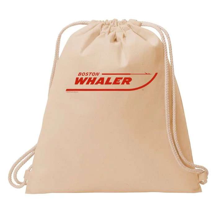 Boston Whaler Red Drawstring Bag