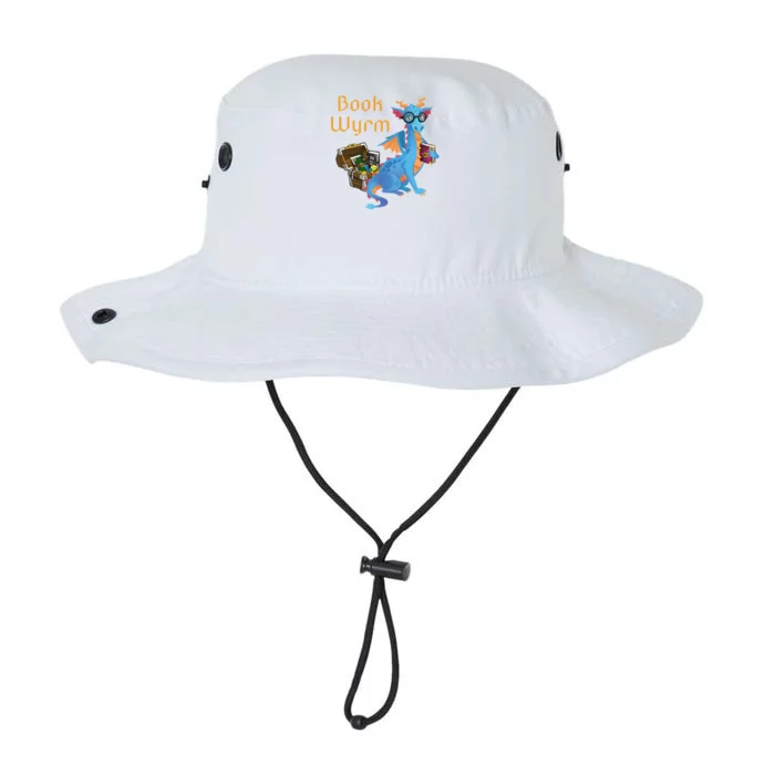 Book Wyrm Reading Dragon Fantasy Book Lover Bookworm Cool Gift Legacy Cool Fit Booney Bucket Hat