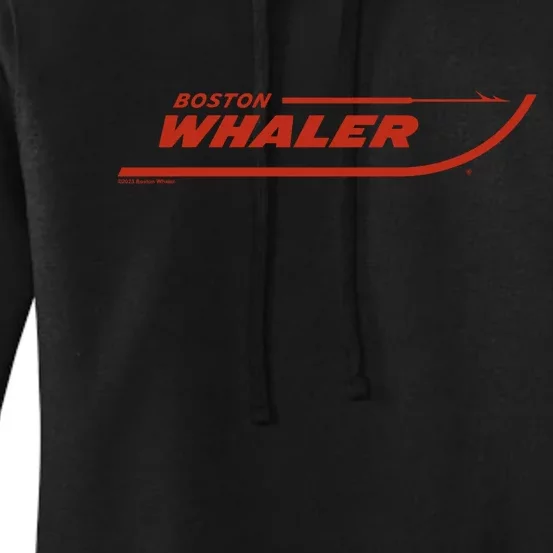 Boston Whaler Red Women's Pullover Hoodie