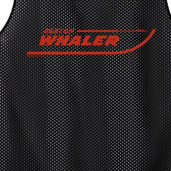 Boston Whaler Red Mesh Reversible Basketball Jersey Tank