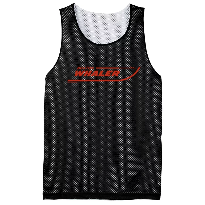 Boston Whaler Red Mesh Reversible Basketball Jersey Tank