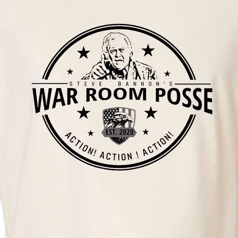 BannonS War Room Posse Political Gift Garment-Dyed Women's Muscle Tee