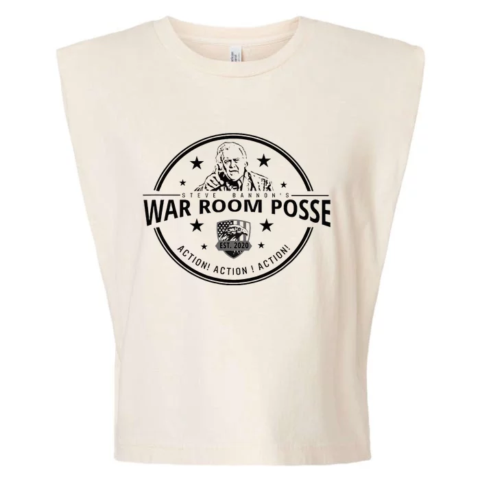 BannonS War Room Posse Political Gift Garment-Dyed Women's Muscle Tee