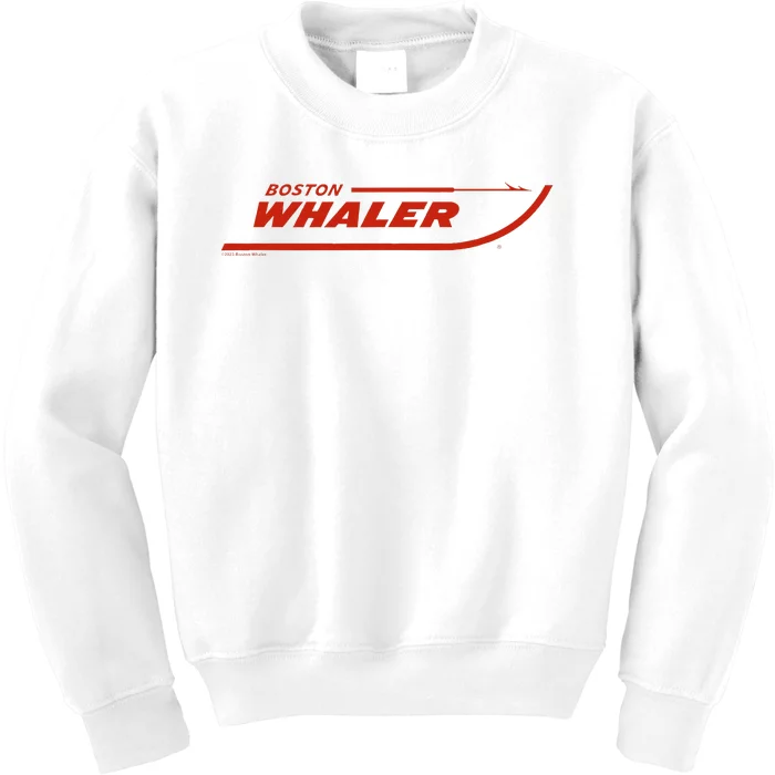 Boston Whaler Red Kids Sweatshirt