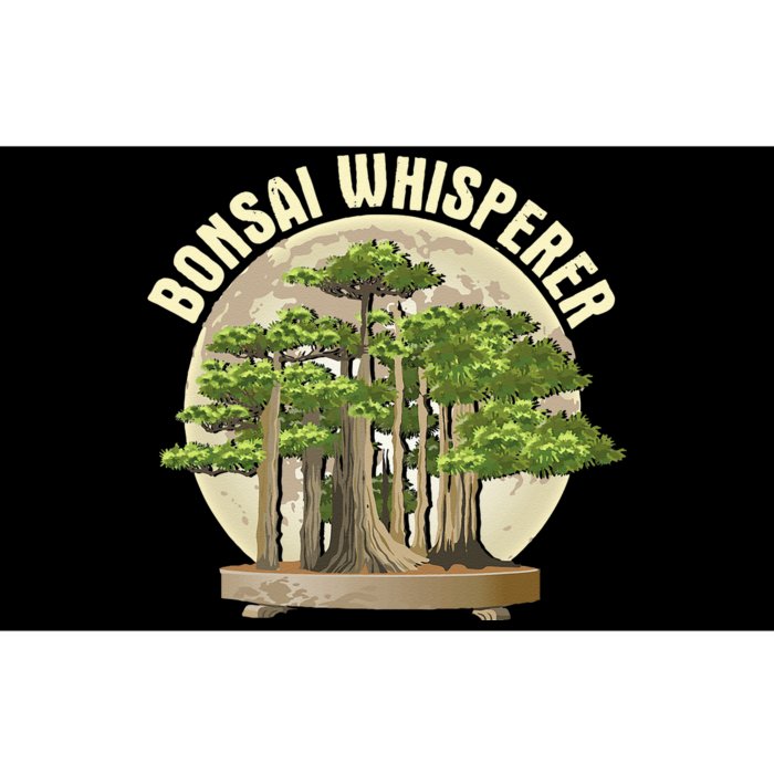 Bonsai Whisperer Retro Gardener Nature Bonsai Tree Lover Bumper Sticker