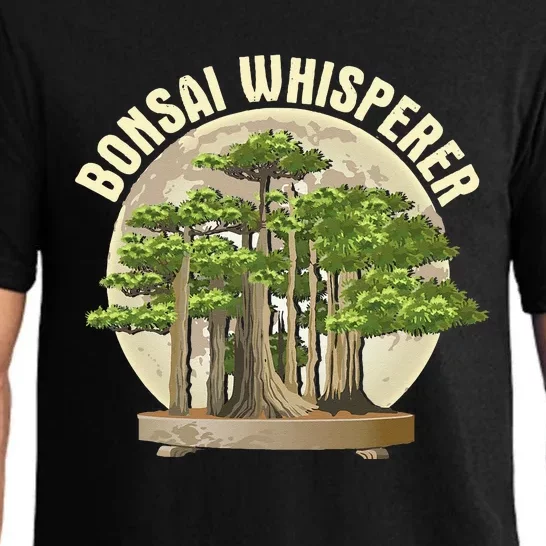 Bonsai Whisperer Retro Gardener Nature Bonsai Tree Lover Pajama Set