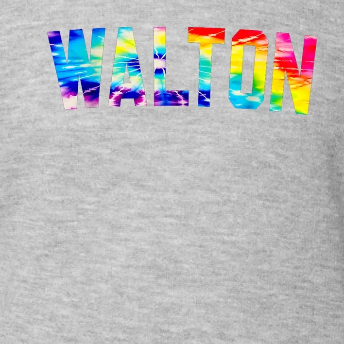 Bill Walton Rip Jay Bilas Tie Dye Toddler Sweatshirt