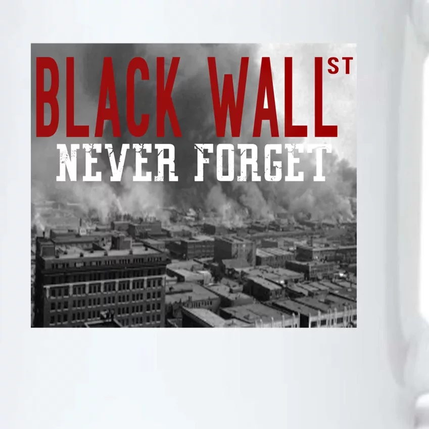 Black Wall Street Never Forget Our History Black Wall Street Gift Black Color Changing Mug