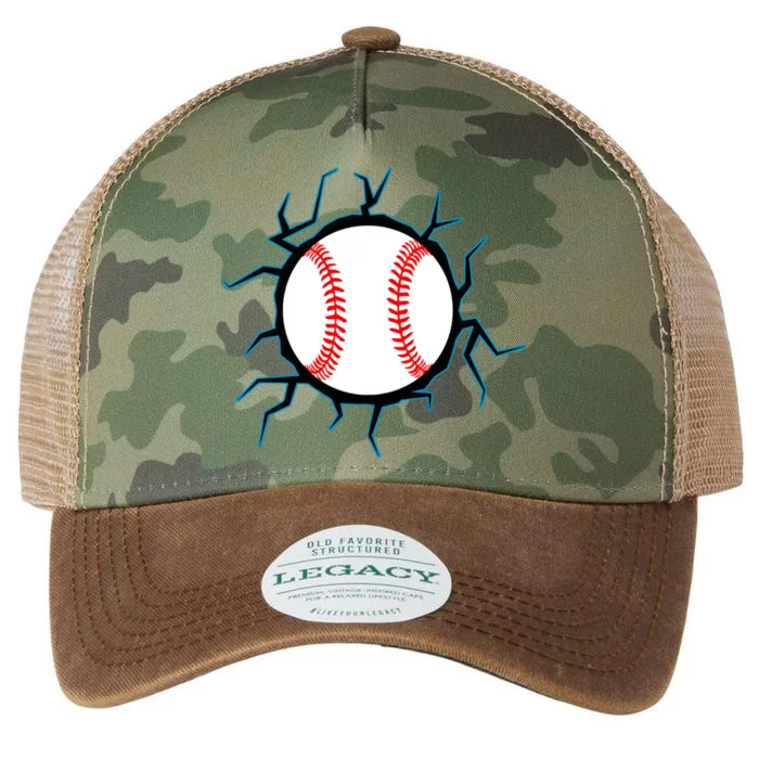 Baseball Window Smash Legacy Tie Dye Trucker Hat