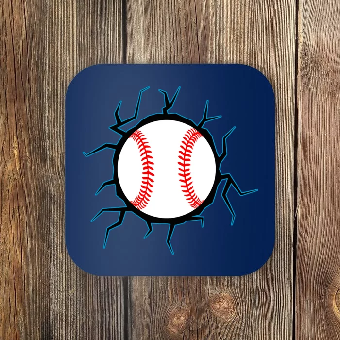 Baseball Window Smash Coaster