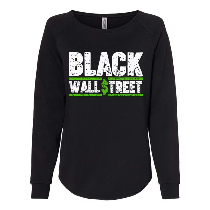 Black Wall Street Womens California Wash Sweatshirt