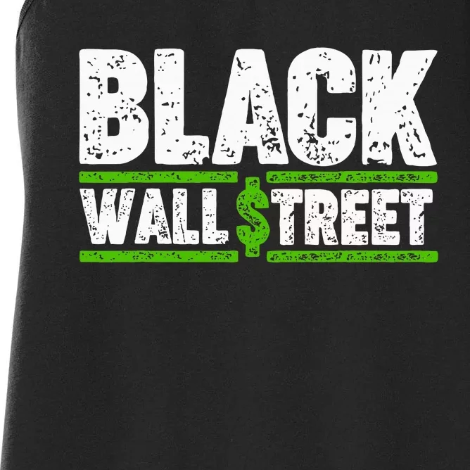 Black Wall Street Women's Racerback Tank