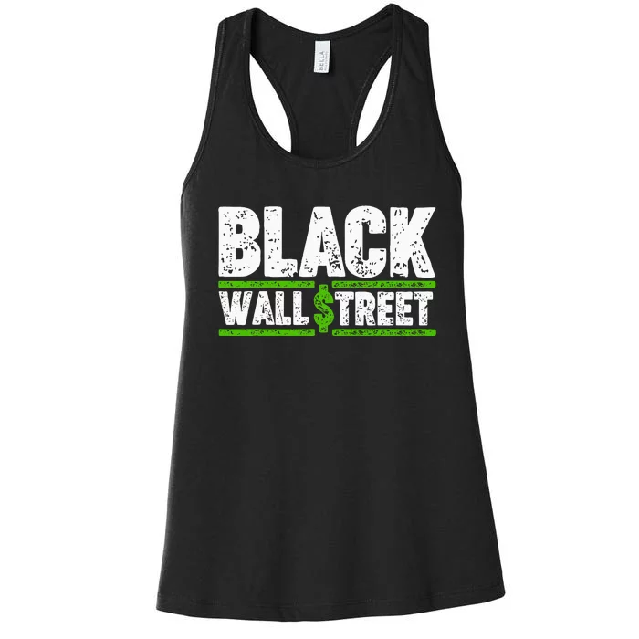 Black Wall Street Women's Racerback Tank