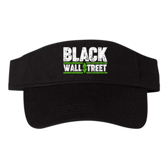 Black Wall Street Valucap Bio-Washed Visor