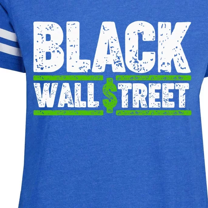 Black Wall Street Enza Ladies Jersey Football T-Shirt