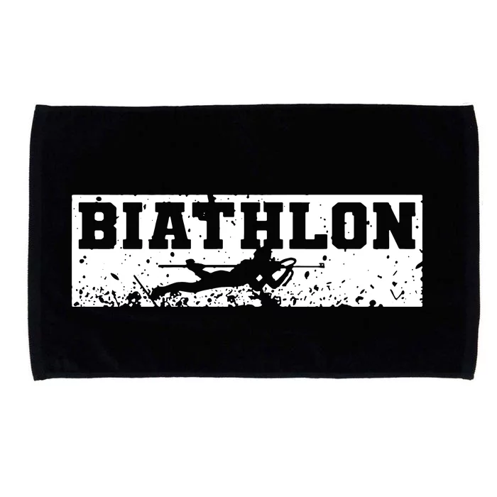 Biathlon Winter Sport Microfiber Hand Towel