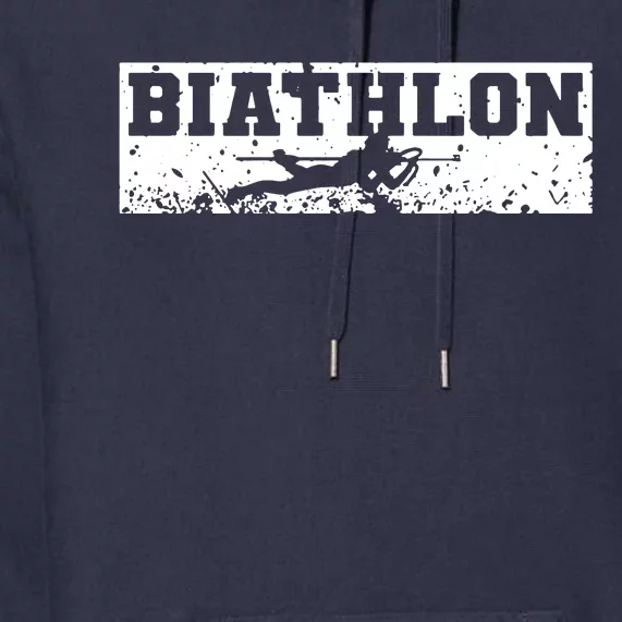 Biathlon Winter Sport Premium Hoodie