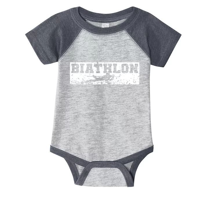 Biathlon Winter Sport Infant Baby Jersey Bodysuit