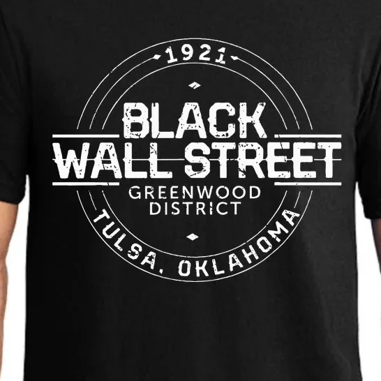 Black Wall Street Greenwood District Tulsa Oklahoma 1921 Pajama Set