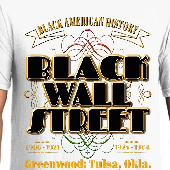 Black Wall Street Greenwood Tulsa Oklahoma History Pajama Set