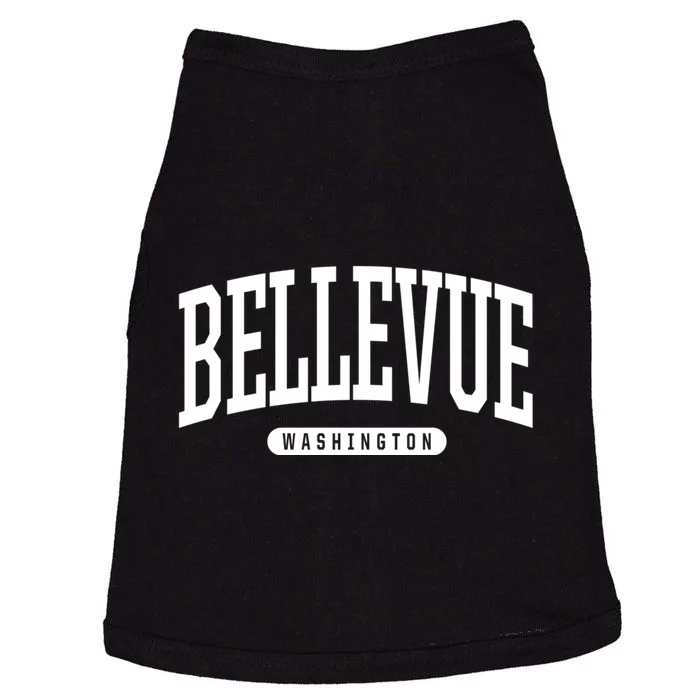 Bellevue Washington Souvenirs College Style Bellevue Washington Souvenir Gift Doggie Tank