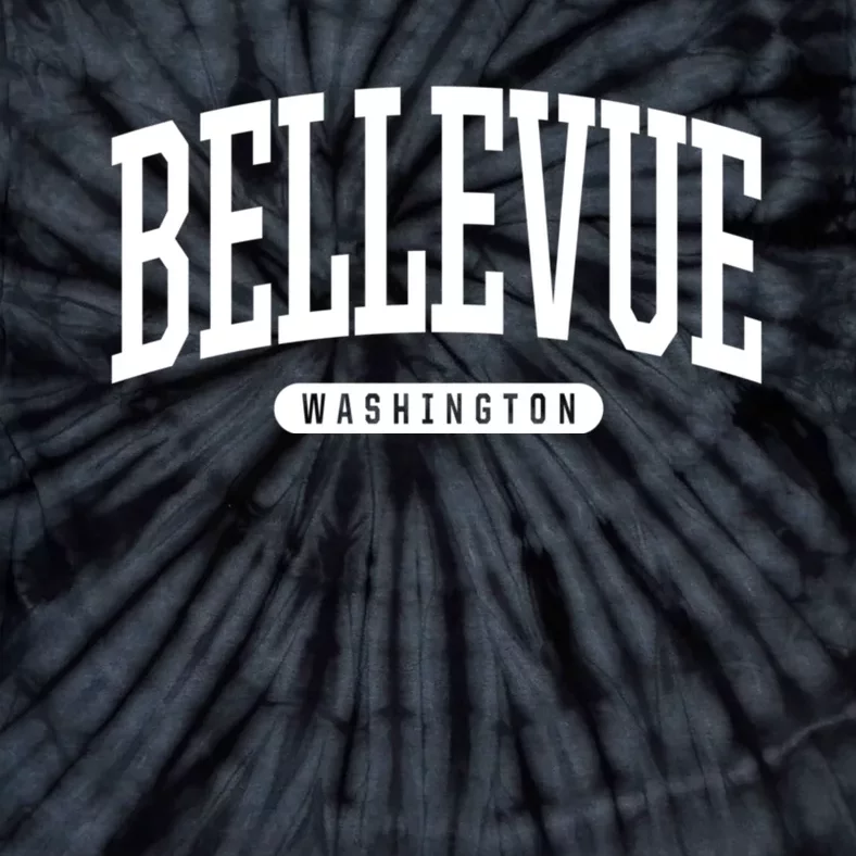 Bellevue Washington Souvenirs College Style Bellevue Washington Souvenir Gift Tie-Dye T-Shirt