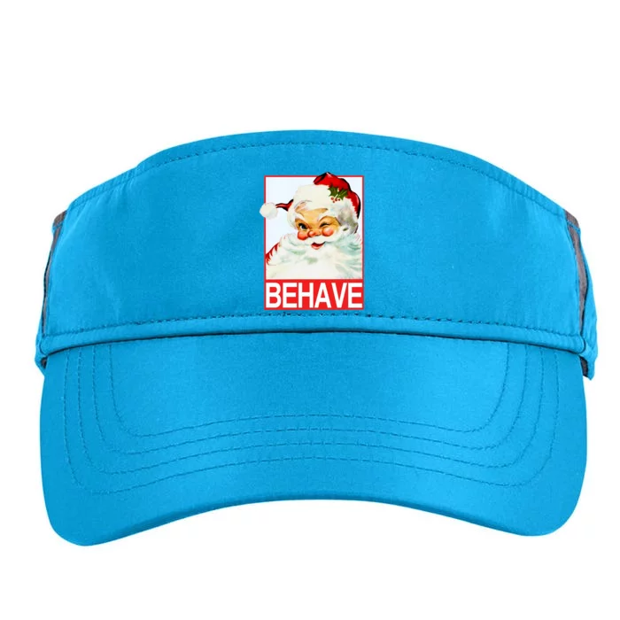 Behave Winking Santa Claus Gift Adult Drive Performance Visor