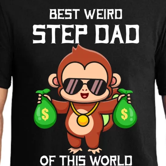 Best Weird Step Dad Out Of This World Proud Fathers Humor Cute Gift Pajama Set