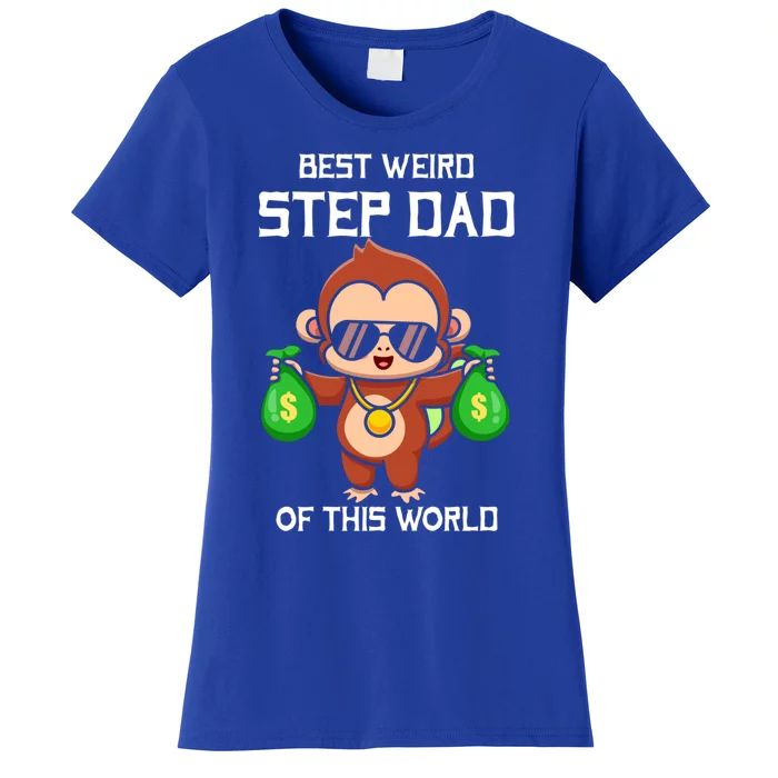 Best Weird Step Dad Out Of This World Proud Fathers Humor Cute Gift Women's T-Shirt