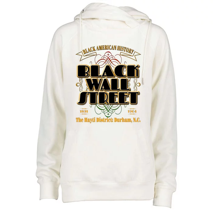 Black Wall Street The Hayti District: Durham N C Meaningful Gift Womens Funnel Neck Pullover Hood