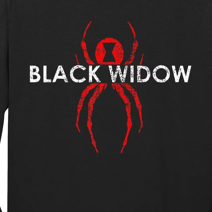 Black Widow Spider Gift Long Sleeve Shirt