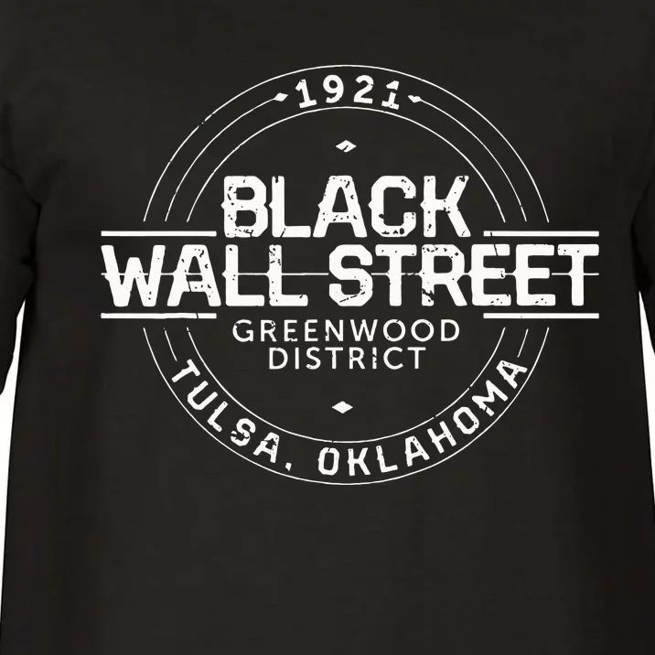 Black Wall Street Greenwood District Tulsa Oklahoma 1921 Comfort Colors T-Shirt