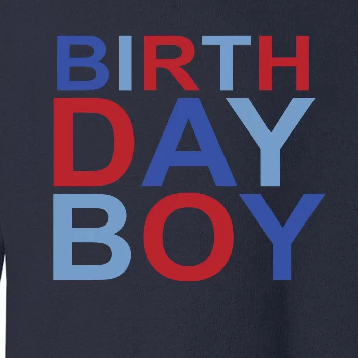 Boys With Sugar Boutique Birthday Boy Patriotic Birthday Toddler Sweatshirt