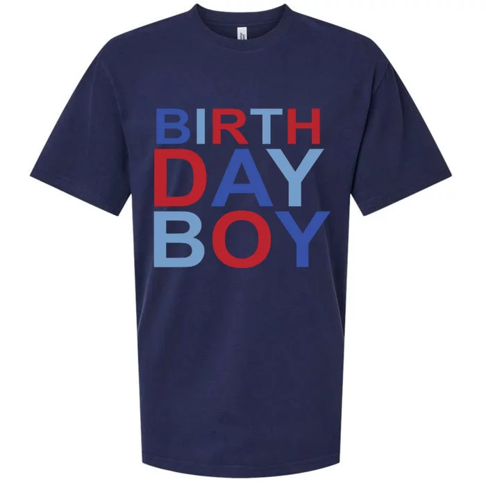 Boys With Sugar Boutique Birthday Boy Patriotic Birthday Sueded Cloud Jersey T-Shirt