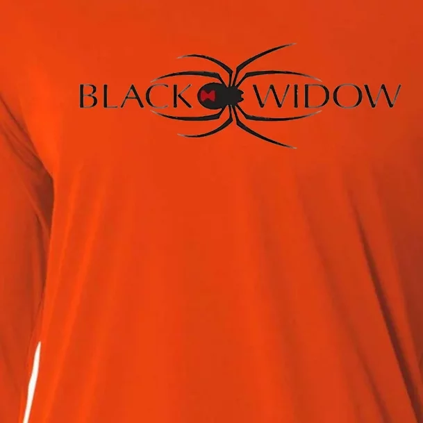 Black Widows Softball Team Denver Church Merch Premium Cooling Performance Long Sleeve Crew