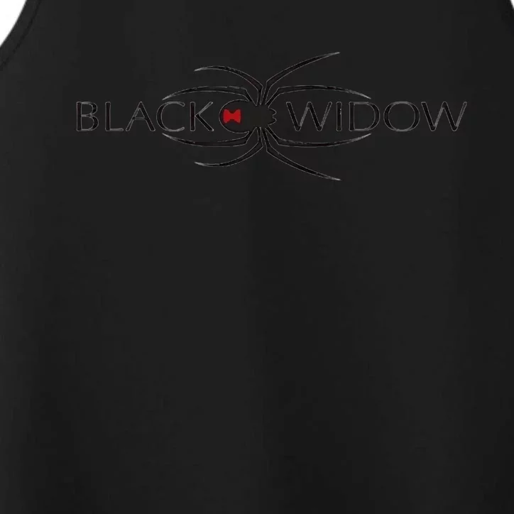 Black Widows Softball Team Denver Church Merch Premium Performance Tank