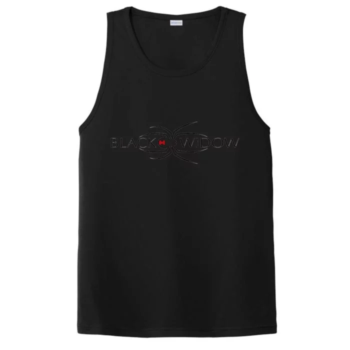 Black Widows Softball Team Denver Church Merch Premium Performance Tank