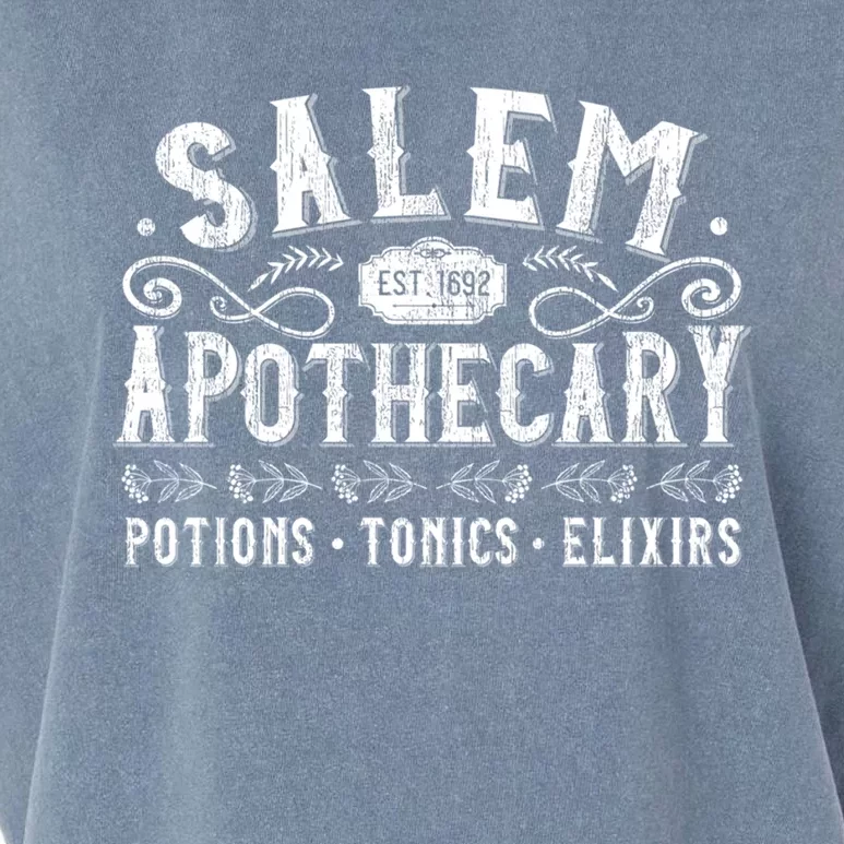 Basic Witch Salem Apothecary Herbalist Elixir Tonic Potion Gift Garment-Dyed Women's Muscle Tee