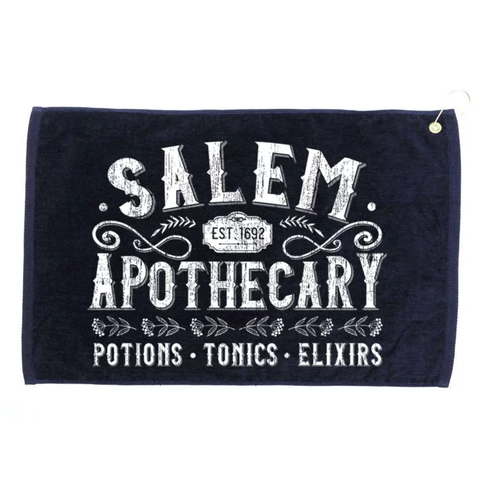 Basic Witch Salem Apothecary Herbalist Elixir Tonic Potion Gift Grommeted Golf Towel